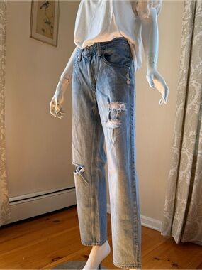 Levi's Silvertab Distressed Straight Leg Women's Jeans